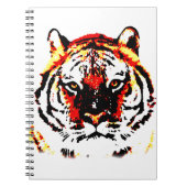 Wild Tiger Eyes Notitieboek (Voorkant)