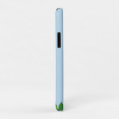 Wild Tiger Face op Light Blue Case-Mate iPhone Case (Achterkant/rechts)