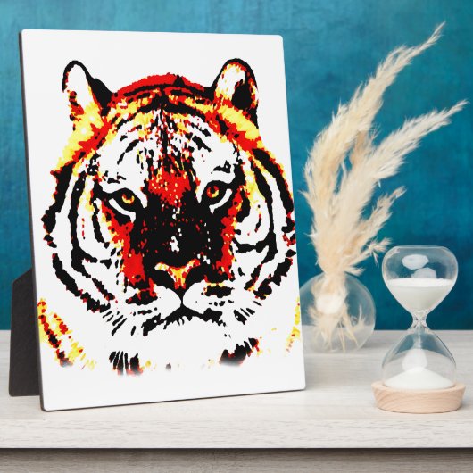 Wild Tiger Fotoplaat (Zijkant)