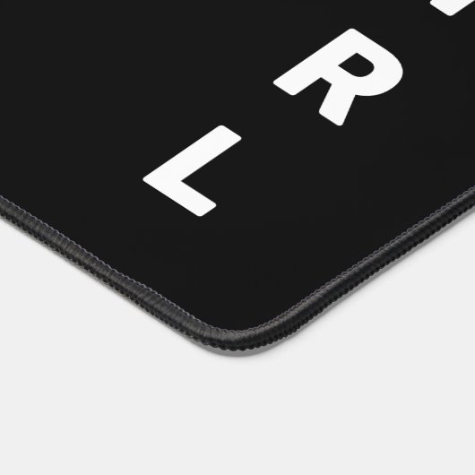 Wild Tiger gepersonaliseerd Bureaumat (Hoek)