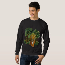 “Wild Tiger in the Forest – Natural Light Jungle D Trui