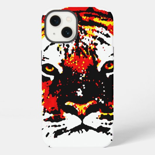 Wild Tiger iPhone Hoesje (Achterkant)