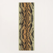 Wild Tiger Print Yogamat (Achterkant)