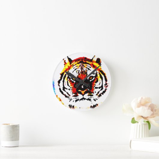 Wild Tiger Ronde Klok (Huis)