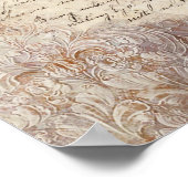 Wild Tiger Safari Oerwoud Kunstwerk Foto Poster (Hoek)