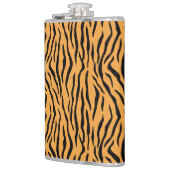 Wild Tiger Skin Pattern Heupfles (Links)