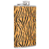 Wild Tiger Skin Pattern Heupfles (Rechts)