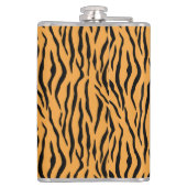 Wild Tiger Skin Pattern Heupfles (Achterkant)