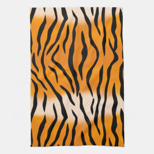 Wild Tiger Stripes Pattern Theedoek