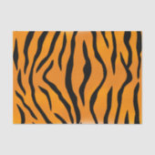 Wild Tiger Stripes Pattern Tissuepapier (Voorkant)