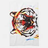 Wild Tiger Theedoek (Verticaal)