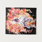 Wild Tiger Wandkleed (Voorkant (horizontaal))