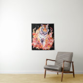 Wild Tiger Wandkleed (In situ)