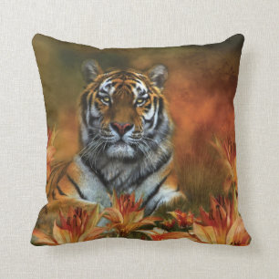 Wild Tigers Art Designer Pillow Kussen