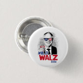 Wild Tim Walz Ronde Button 3,2 Cm (Voorkant /achterkant)