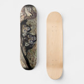 Wild Timber Wolf Twin Cubin in Den Haag Persoonlijk Skateboard (Voorkant)