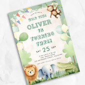 Wild Time Oerwoud 3e verjaardagsfeestje Sage Kaart