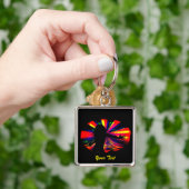 Wild Times #-Premium Square Sleutelhanger (Hand)