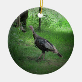 Wild Tom Turkeys Keramisch Ornament