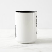 Wild Totem Animal Owl Doodle Mok (Midden)