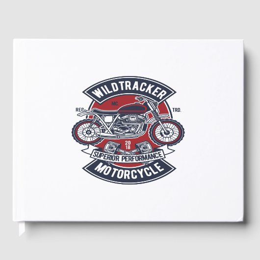 Wild Tracker Motorcycle Gastenboek (Voorkant)