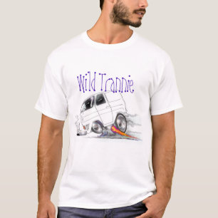 Wild Trannie, Custom Cartoon Transit Van T-shirt