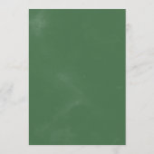 Wild Tropical Palm Baby Predications & Advice Kaar Advieskaart (Achterkant)