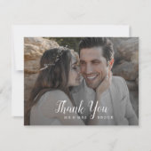 Wild Tropical Palm Foto Dank je kaart (Voorkant)