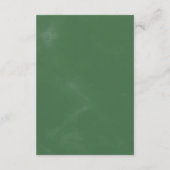 Wild Tropical Palm Hotel Enclosure Kaart (Achterkant)