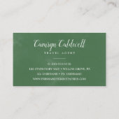 Wild Tropical Palm Visitekaartje (Achterkant)