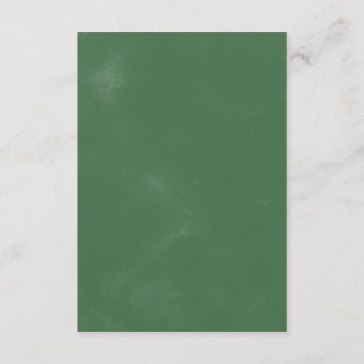 Wild Tropical Palm Wedding Details Kaart (Achterkant)