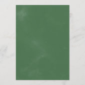 Wild Tropical Palm Wishes for Baby Advice Kaart (Achterkant)