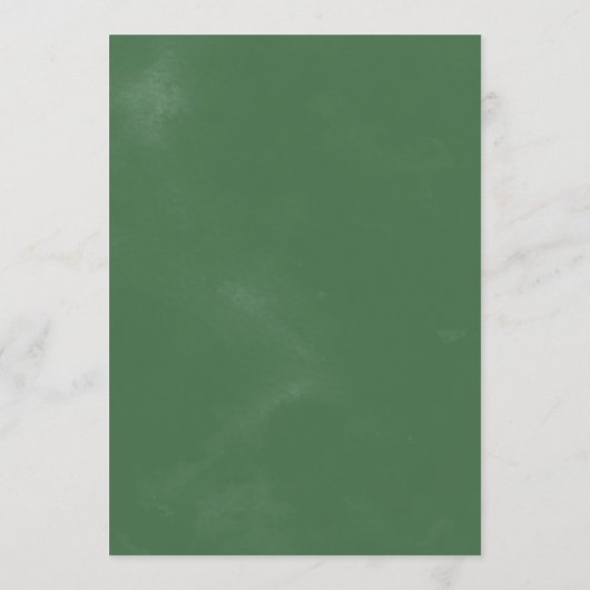 Wild Tropical Palm Wishes for Baby Advice Kaart (Achterkant)