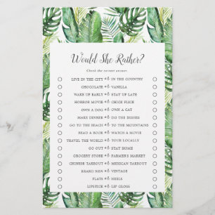 Wild Tropisch Palm Zou Ze Liever Spel Flyer