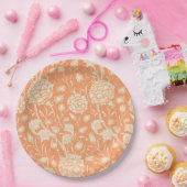 Wild Tulip Pattern (door William Morris) Papieren Bordje (Feest)