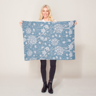 Wild Tulip van William Morris Fleece Deken