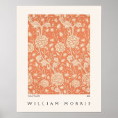 Wild Tulips Floral Pattern William Morris Poster (Voorkant)