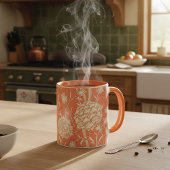 Wild Tulips Peach William Morris Mok