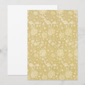 Wild Tulips van William Morris, Flowers Art (Voorkant / Achterkant)