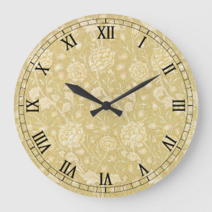 Wild Tulips van William Morris,  Flowers Art Grote Klok