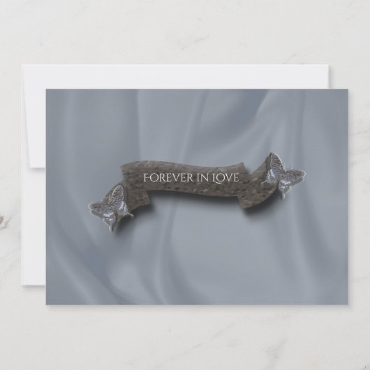 Wild Tundora bruiloft uitnodiging (Achterkant)