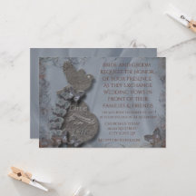 Wild Tundora bruiloft uitnodiging