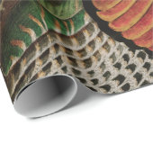 Wild Turkey Birds of America Audubon Print Cadeaupapier (Rol Hoek)