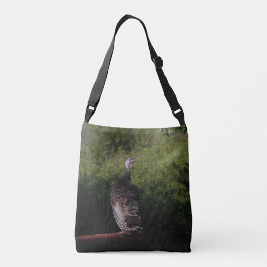 Wild Turkey Boodschappentas Crossbody Tas (Achterkant)