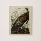 Wild Turkey door John Audubon Legpuzzel (Verticaal)