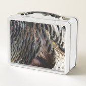 Wild Turkey Feathers I Abstract Natuur Design (Achterkant)