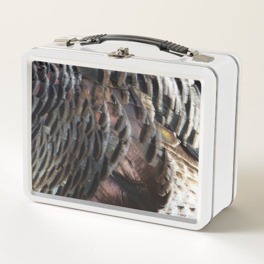 Wild Turkey Feathers I Abstract Natuur Design (Voorkant)