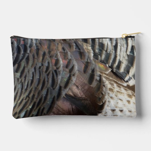 Wild Turkey Feathers I Abstract Natuur Design Etui (Achterkant)