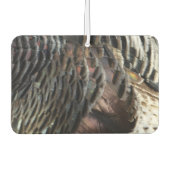 Wild Turkey Feathers I Abstract Natuur Design Luchtverfrisser (Voorkant)