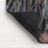 Wild Turkey Feathers I Abstract Natuur Design Muismat (Hoek)